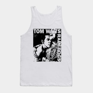 Rain Dogs Black Stencil Tank Top